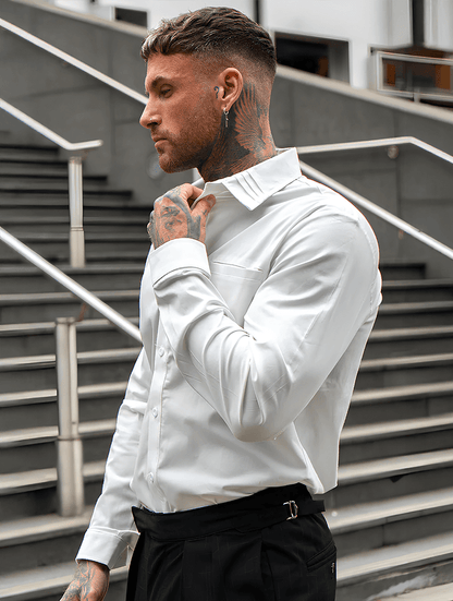 Clifford Plain White Shirt