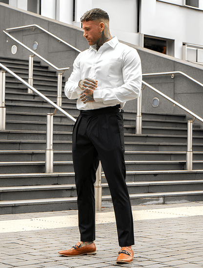 Clifford Plain White Shirt