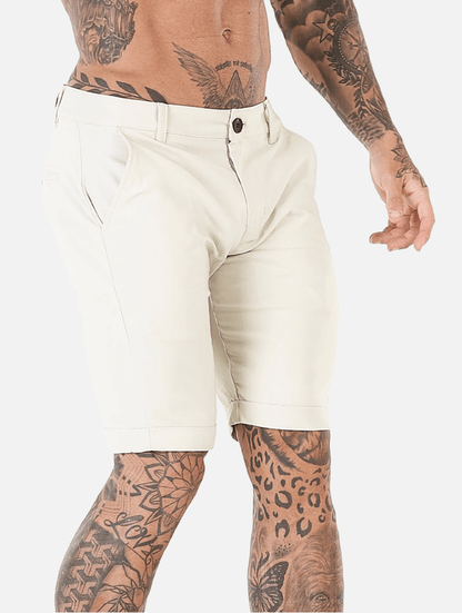 Noa Stretch Shorts - Beige