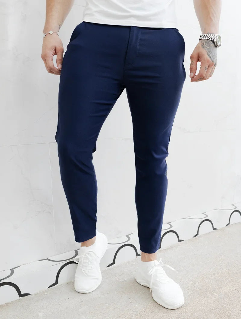 Noa Stretch Pants - Blue
